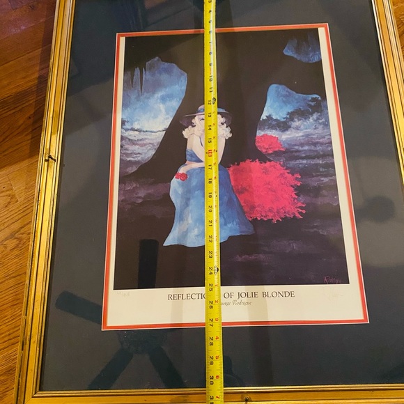 “Reflections of Jolie Blonde” 139/948 by George Rodrigue, signed - Picture 7 of 7